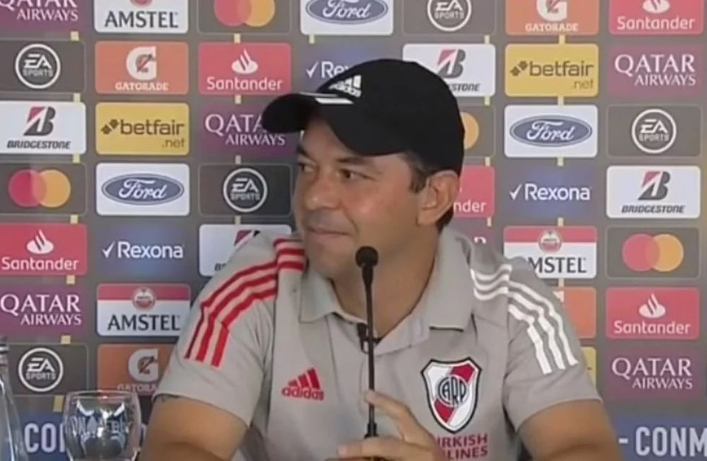 Marcelo Gallardo brindó una conferencia de prensa y fiel a su estilo, no se calló nada. / Gentileza.