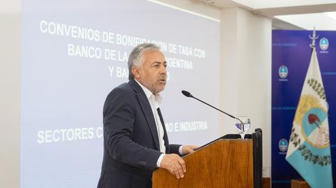 El gobernador de Mendoza, Alfredo Cornejo.&nbsp;