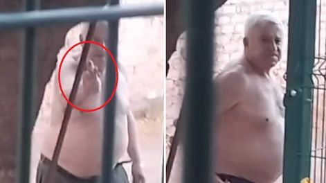 Los Andes | En un video registrado por el sobrino de Raúl Roux, se ve cómo lo amenazó con un arma. En un allanamiento para buscar la pistola, el jubilado fue ultimado.