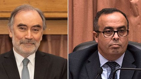 Los jueces Leopoldo Bruglia y Pablo Bertuzzi
