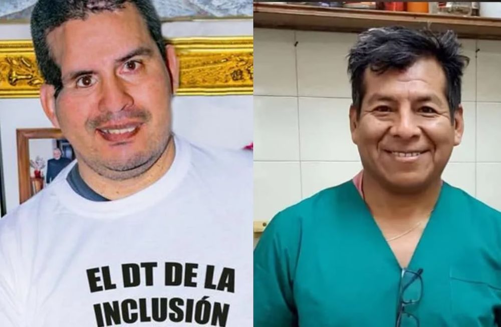 Yo le comentaba que estaban en un lugar complicado y él me decía ‘lo que hacemos es salvar vidas, no preguntar quiénes son’ y eso es lo que hizo, reconoció Cáceres. Foto: Izq.: Fernando Cáceres Fútbol Club / Der.: Juan Carlos Cruz - Redes