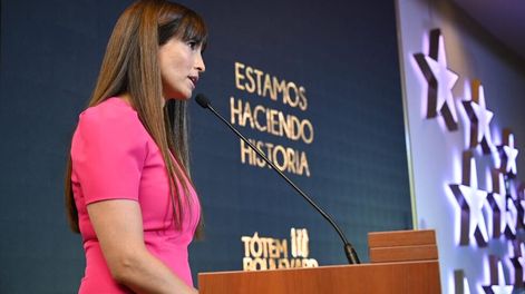 Los Andes | Ida López, titular del Instituto Provincial de Juegos y Casinos (IPJyC), en el acto de inauguración del nuevo casino de San Martín. Ella firmó la respuesta a la auditoría de los profesionales del Tribunal de Cuentas.