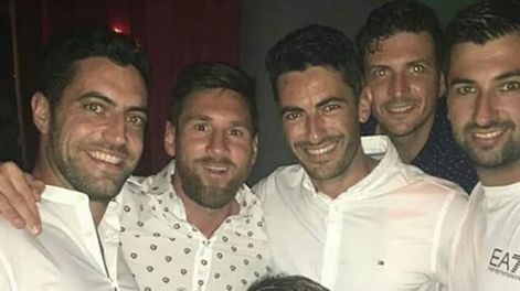 Las fotos de Messi disfrutando Ibiza