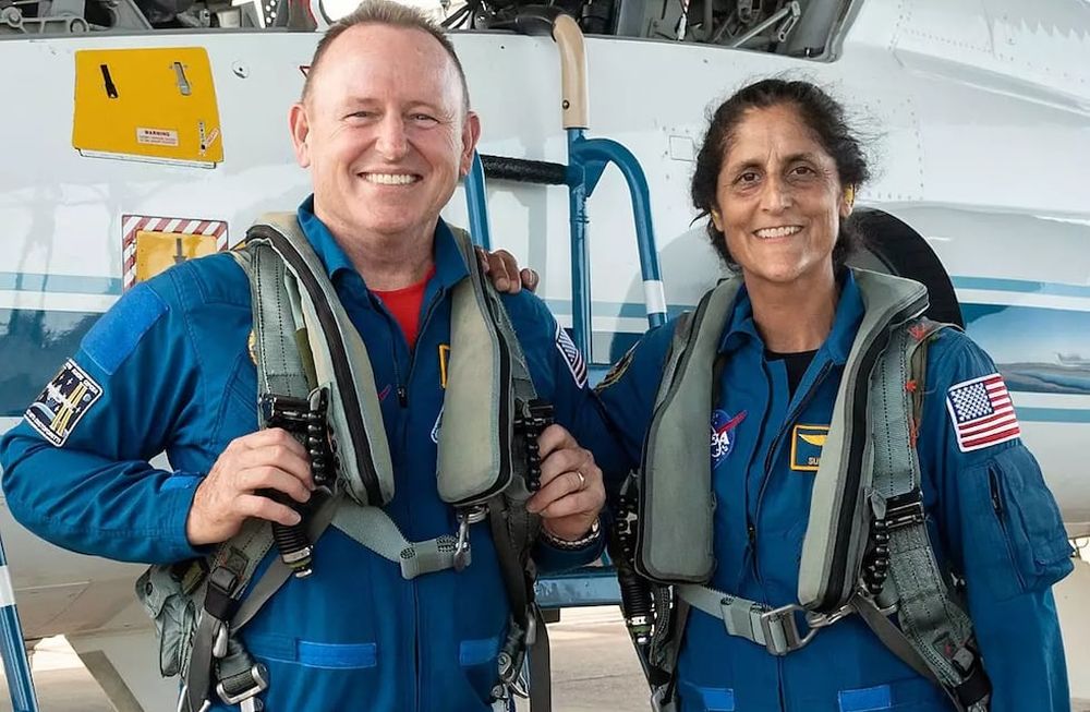 Butch Wilmore y Suni Williams todavía no saben cuándo volverán a casa. Gentileza: Noticias Telemicro.