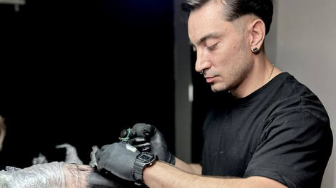 García pasó meses encerrado en su habitación tras serestafado por una falsa academia de tattoo. | Foto: gentileza