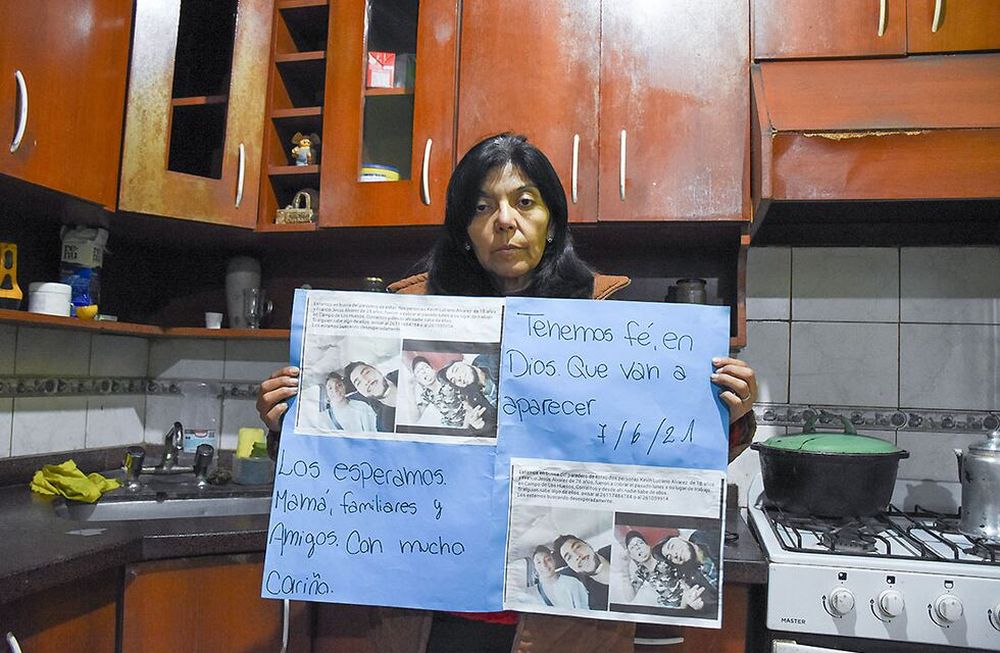 Lidia Freites sigue esperando novedades sobre el paradero de sus hijos, aunque admite que sospecha “de todo el mundo”. Foto: Mariana Villa / Los Andes