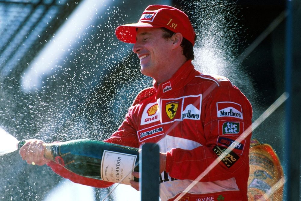 Eddie Irvine, expiloto de la F&oacute;rmula 1.