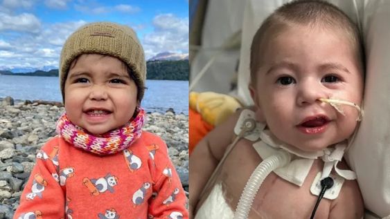 Luca Zarragud (izquierda) fue el donante de corazón para Felipe Palagani (derecha), su compañerito de habitación en el hospital Italiano de Buenos Aires