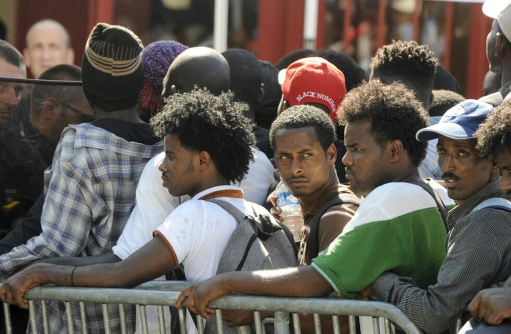 Migrantes en Francia