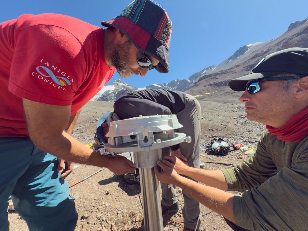 Cinco nuevas estaciones meteorol&oacute;gicas en el Aconcagua dar&aacute;n mejores pron&oacute;stico. | Foto: gentileza&nbsp;