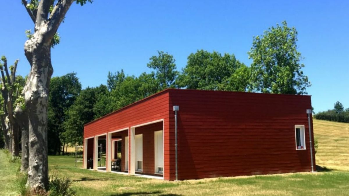 Cuánto cuestan las innovadoras casas prefabricadas de madera construidas como piezas de Lego