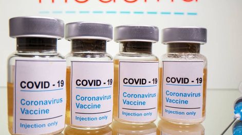 Vacuna contra el Covid-19 de Moderna. Podría llegar al país en la segunda mitad de 2021.