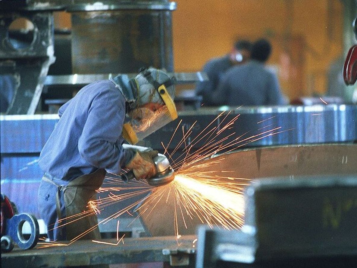 La industria operó con el 54,6% de su capacidad instalada en febrero