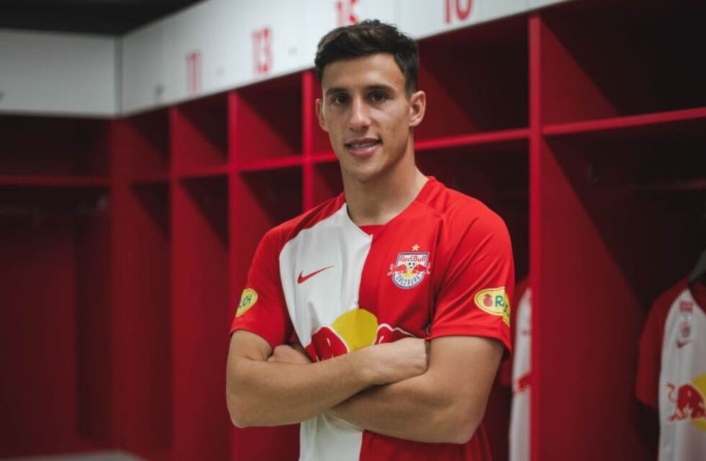 Nicolás Capaldo no fue cedido por el Salzburgo.