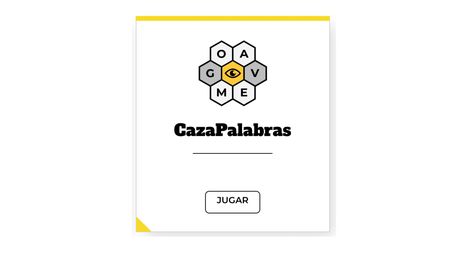 Cazapalabras es el juego más desafiante y ya podés poner a prueba tu habilidad