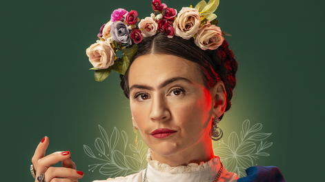 Laura Azcurra encarna a una Frida luminosa y amante de la vida.