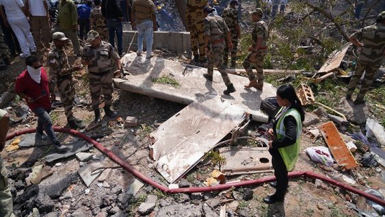 Se estrelló un avión de Air India con 242 personas a bordo