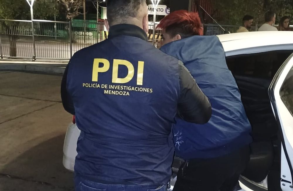 Roberto Jesús Espinosa Olmedo, detenido por un homicidio de Juan Emiliano Jofre, ocurrido en Las Heras. /Gentileza Ministerio de Seguridad.