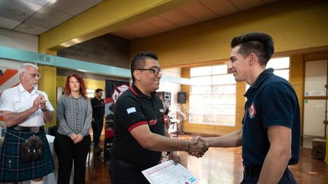 Se capacitó a bomberos y bomberas de Mendoza y provincias vecinas