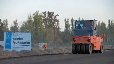 Ruta 40 Doble vía Mendoza - San Juan. | Foto: Prensa Presidencia