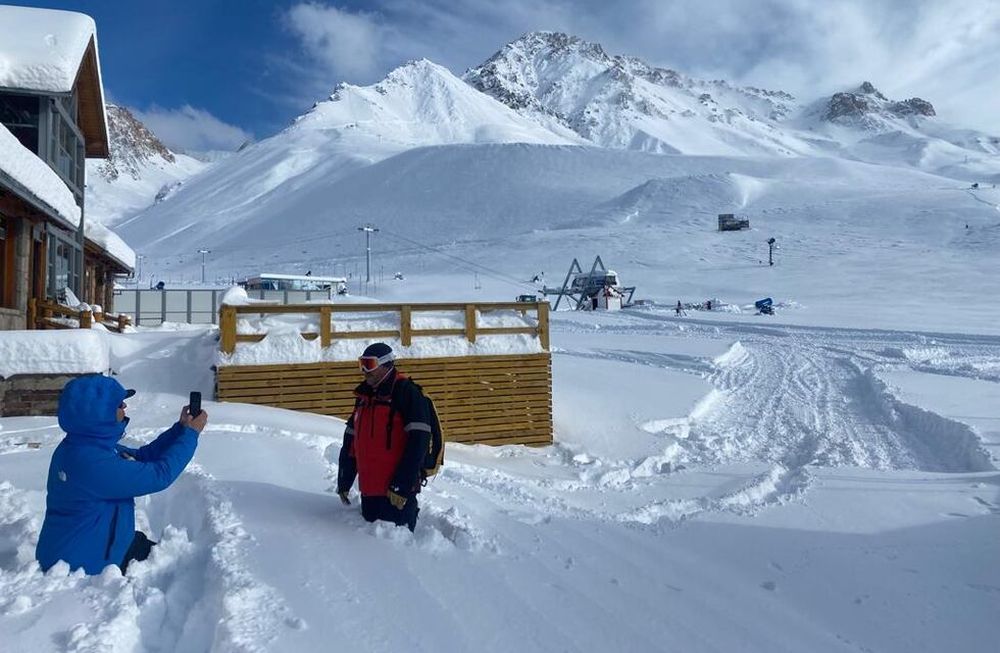 Nevada en Las Leñas (mayo 2023)
