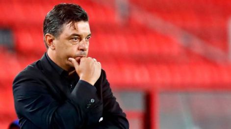 Marcelo Gallardo, preocupado por el juego en River.