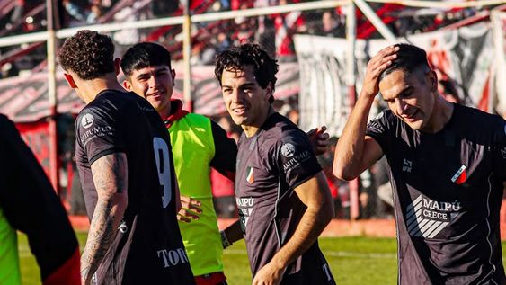 Mirko Bonfigli autor de uno de los goles del Deportivo Maipú y figura del encuentro ante Agropecuario