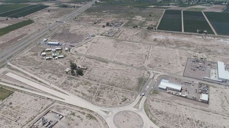 Los Andes | Vista aérea del Parque de Servicios e Industrias Palmira (Pasip). Dentro funciona el Parque Tecnológico, un predio de 95 hectáreas que lanzó Rodolfo Suárez en enero de 2021, para albergar inversiones vinculadas a nuevas tecnologías.