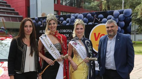 Vea entregó un auto 0 Km a la Reina Nacional de la Vendimia