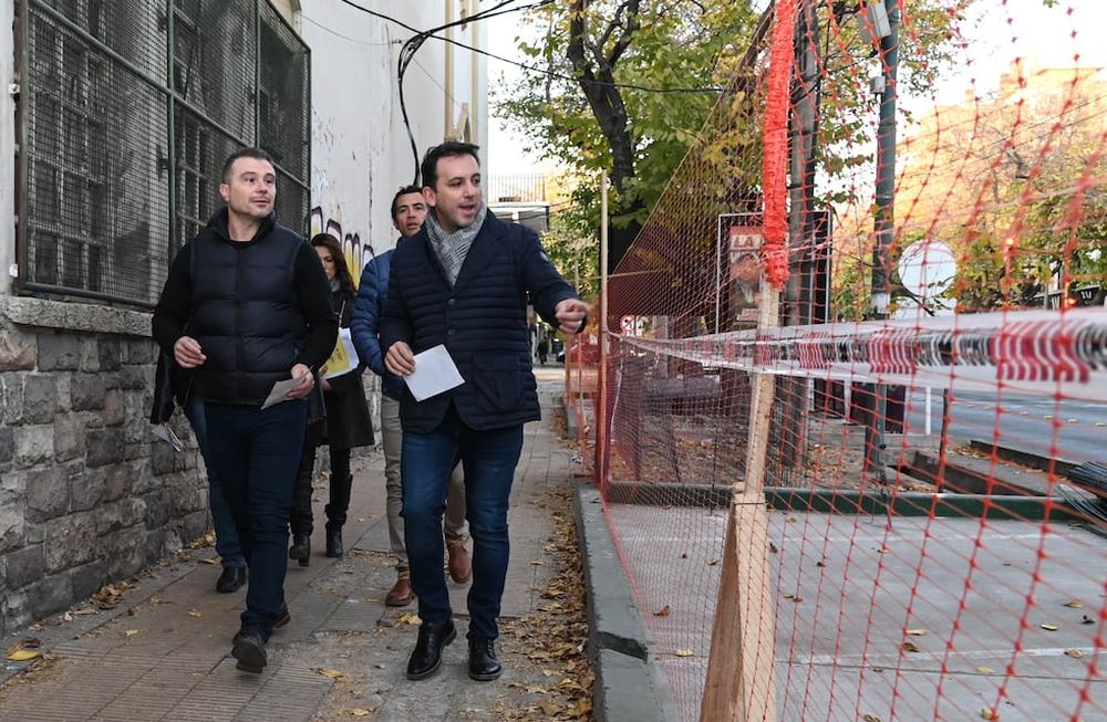 Avanzan las obras del plan de peatonalización de calle San Martín