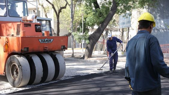 Progresan las obras en calle Tiburcio Benegas de la Sexta Sección