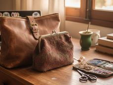 si tenes una cartera vieja y sin uso, tenes un tesoro: el paso a paso para convertirla en un objeto util
