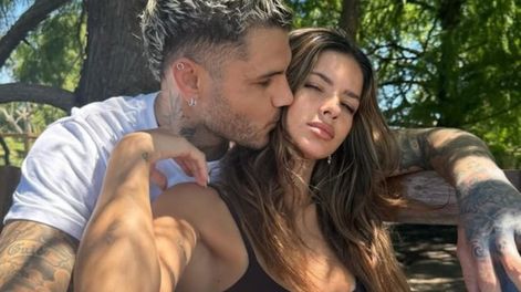 Los Andes | Mauro Icardi y la China Suárez se tatuaron previo a su blanqueo.