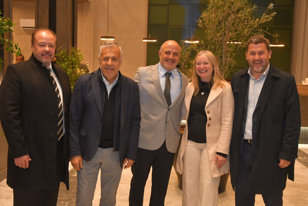 Pablo Trípodi, Alfredo Cornejo, Luis Olivares, Hebe Casado et Flavio Kristich