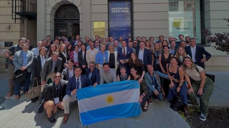 Talento nacional que se muestra en el mundo: Argentina Tech Hub, en el marco de la NY Tech Week 2026.