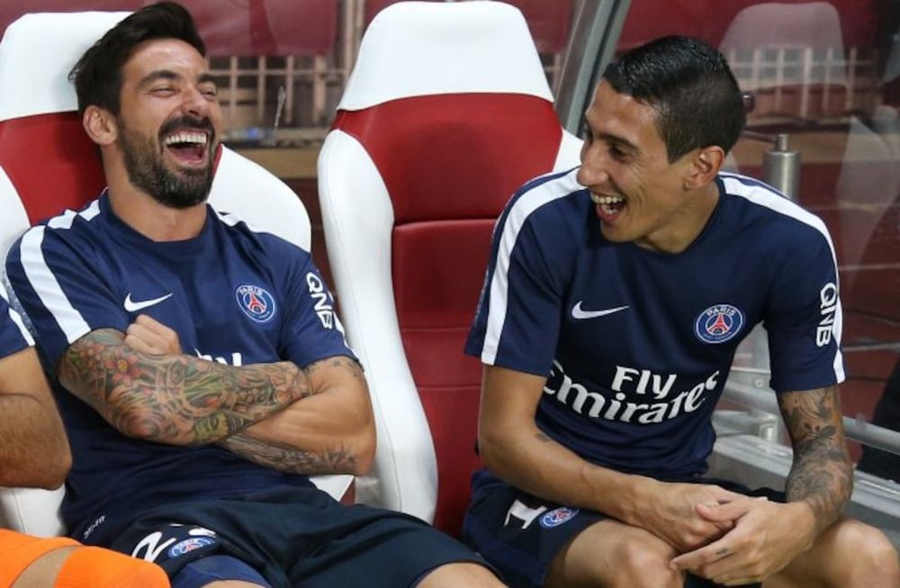 La gastada del Pocho Lavezzi a Di María