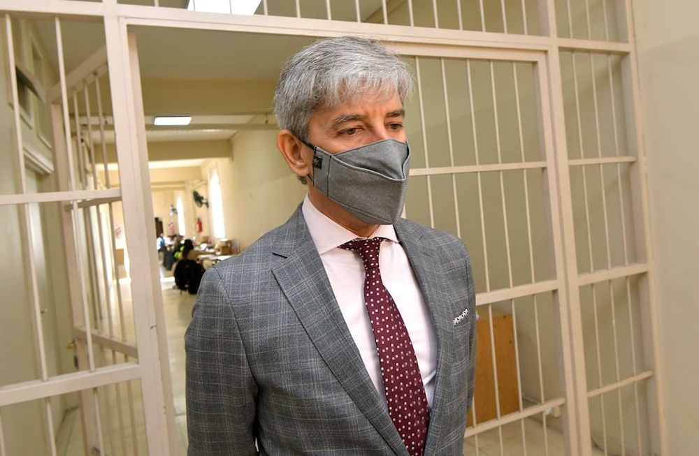El juez federal mendocino Walter Bento (58) está procesado como presunto líder de una asociación ilícita dedicada al cobro de coimas a cambio de beneficios judiciales. Foto: Orlando Pelichotti / Los Andes