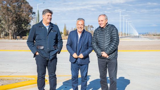 Los intendentes Abed y Rufeil creen que el tren será un antes y un después para la zona Este.