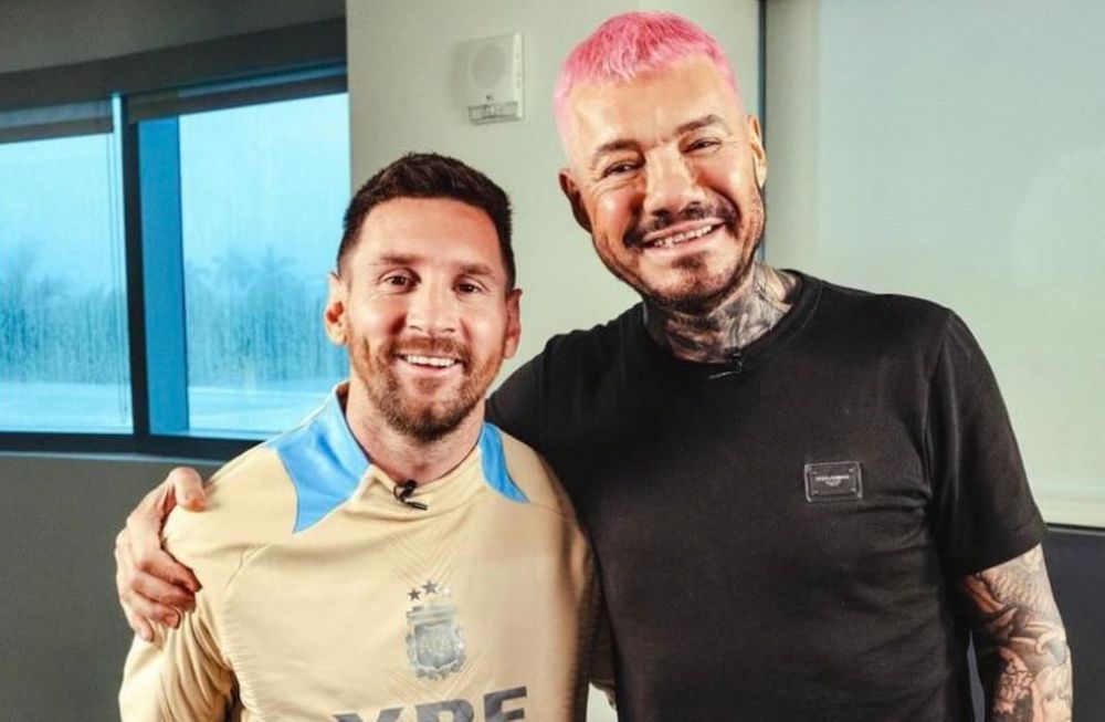 Tinelli entrevistó a Messi desde Miami