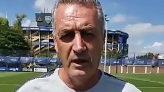 Tras el polémico video pro vida, el DT de Boca Gustavo Alfaro pidió perdón