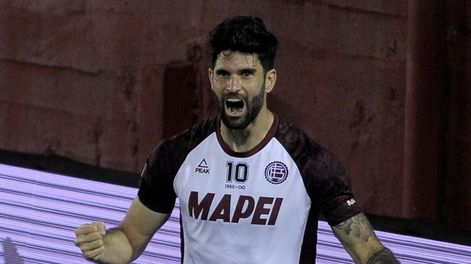 Nico Orsini, el nuevo centrodelantero de Boca Juniors. / archivo
