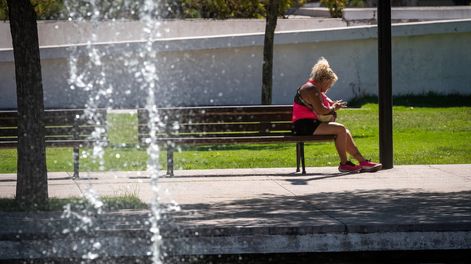 Contingencias Climáticas anuncia mucho calor para este lunes. Foto: Ignacio Blanco / Los Andes