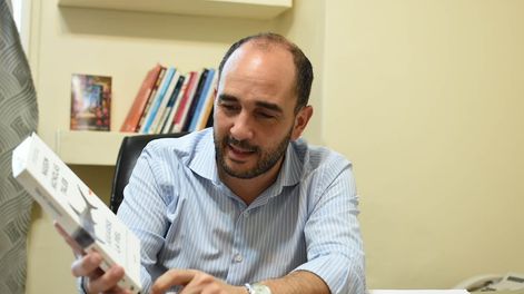 Los Andes | Legado. El director general de Escuelas, José Thomas, lideró el equipo de diez personas que elaboró el borrador del proyecto de ley provincial de Educación.