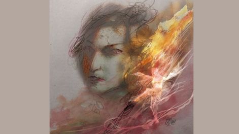Retrato de Isolde Klietmann, por Andrés Casciani.&nbsp;
