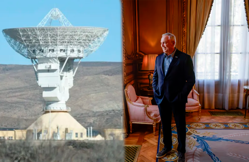 La estación espacial china CLTC-Conae-Neuquén funciona en el paraje Quintuco, cerca de Las Lajas.