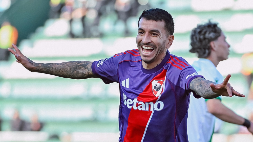 Ángel Correa, la figura de River ante Banfield.
