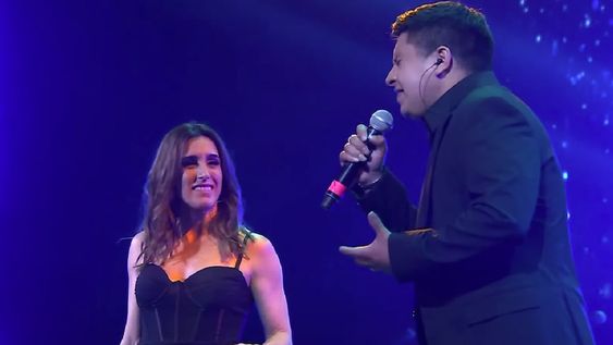 Soledad Pastorutti estuvo en el show de La Voz Argentina en el Movistar Arena / Gentileza