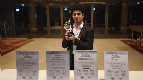 LaFilarmónica Antena, que integra Rivas en Chile, obtuvo el oro en el FestivalMundial de Orquestas.