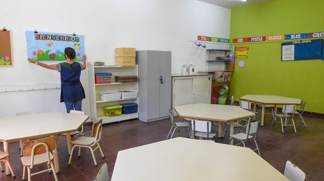 Los Andes | Las instituciones aseguran que, pese a contar con el 100% del alumnado, se respetarán todas las reglas sanitarias establecidas por el Gobierno Provincial en el marco de la pandemia del coronavirus / Mariana Villa