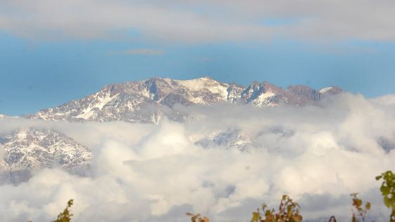 El Servicio Meteorológico alerta por las nevadas intensas en la Cordillera mendocina